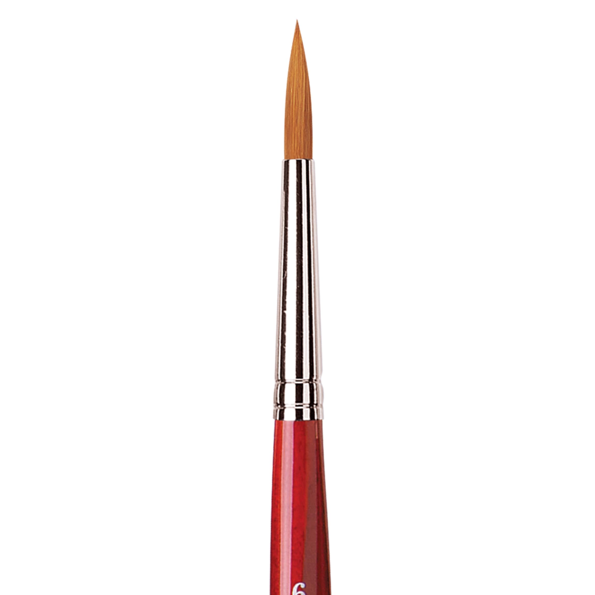 da Vinci Watercolor Series 5580 Size 6 Round - CosmoTop Spin Synthetics - Professional Quality Multi-Diameter Synthetic Fibers - Holds More Water Than Any Other Synthetic - Image 3