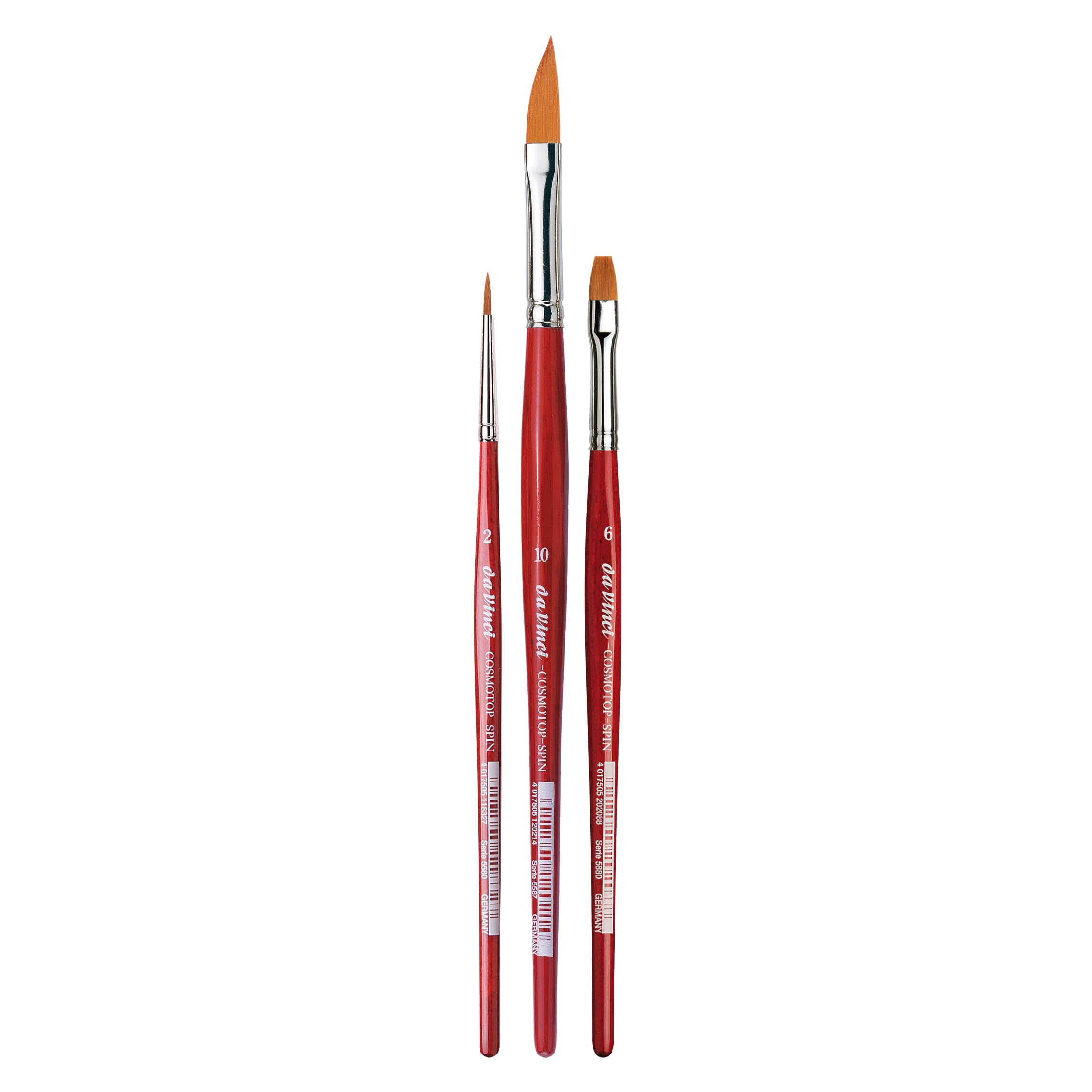 da Vinci Watercolor Watercolor Brush Set, Black 3 Each - Image 4